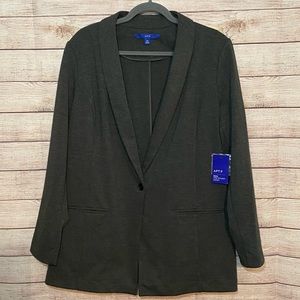 Apt. 9 Black Stretch Knit Blazer